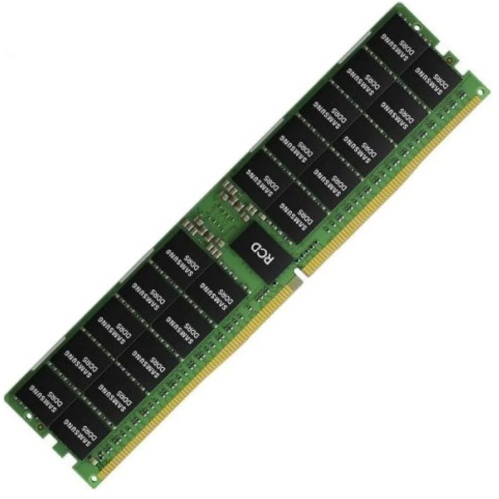 Оперативная память Samsung DDR5  32GB RDIMM 5600 Mbps (2Rx8) ECC  Reg  1.1V (M321R4GA3EB0-CWM), 1 ye