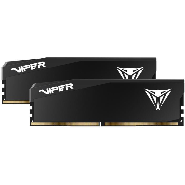 Память DDR 5 DIMM 48Gb (24Gbx2) 6000Mhz, PATRIOT VIPER ELITE 5 ULTRA CL28 (VEU548G6028K) (retail)