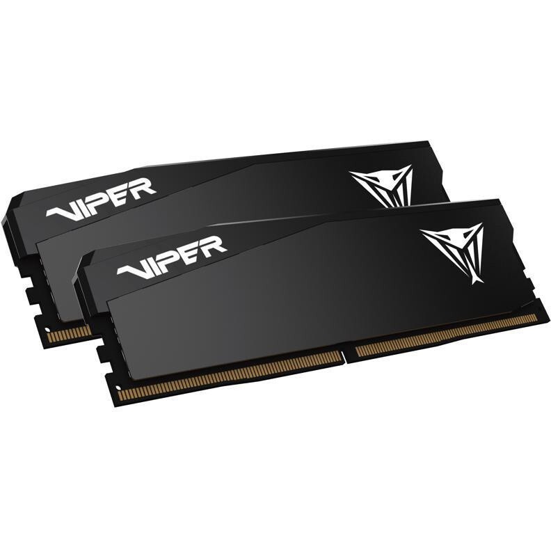 Память DDR 5 DIMM 48Gb (24Gbx2) 6000Mhz, PATRIOT VIPER ELITE 5 ULTRA CL28 (VEU548G6028K) (retail)