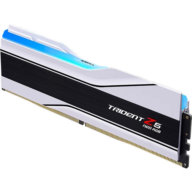 Модуль памяти G.SKILL TRIDENT Z5 NEO RGB 32GB 6000МГц DDR5 CL30 DIMM (Kit of 2x16GB) 1.35V EXPO, Whi