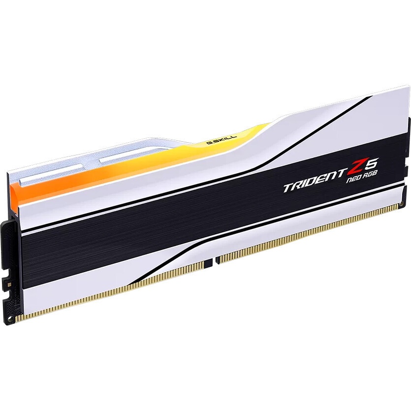 Модуль памяти G.SKILL TRIDENT Z5 NEO RGB 32GB 6000МГц DDR5 CL30 DIMM (Kit of 2x16GB) 1.35V EXPO, Whi