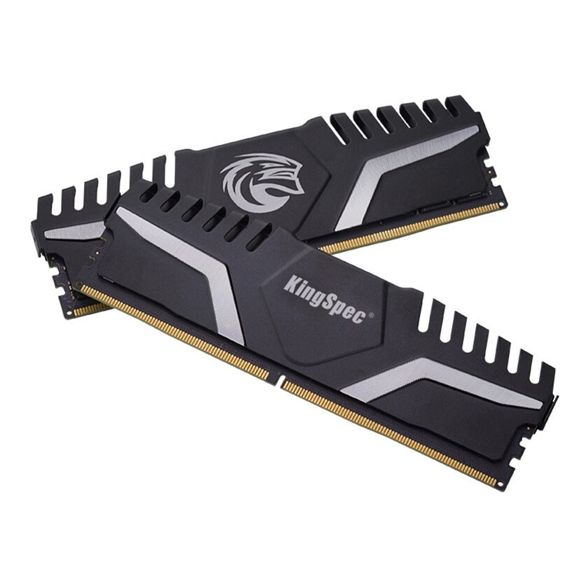 Оперативная память KingSpec DDR5, 8GB (1x8GB), 5600MHz, CL40, DIMM, радиатор, черный