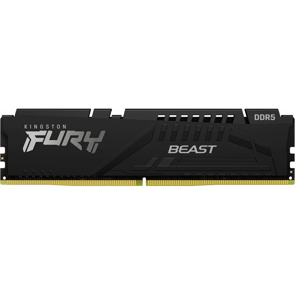 Модуль памяти Kingston OEM 16GB  DDR5 6400 DIMM FURY Beast Black XMP Gaming Memory KF564C32BB-16 Non