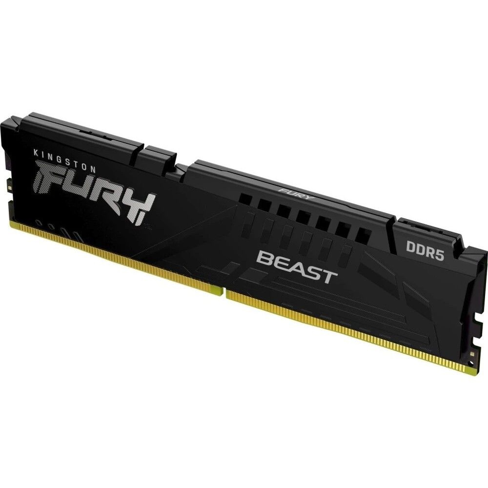 Модуль памяти Kingston OEM 16GB  DDR5 6400 DIMM FURY Beast Black XMP Gaming Memory KF564C32BB-16 Non