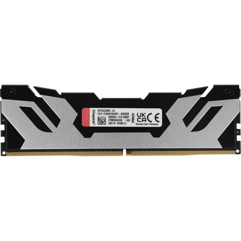 Модуль памяти Kingston OEM 24GB DDR5 7200 FURY Renegade Silver/Black XMP Non-ECC Unbuffered DIMM (Si