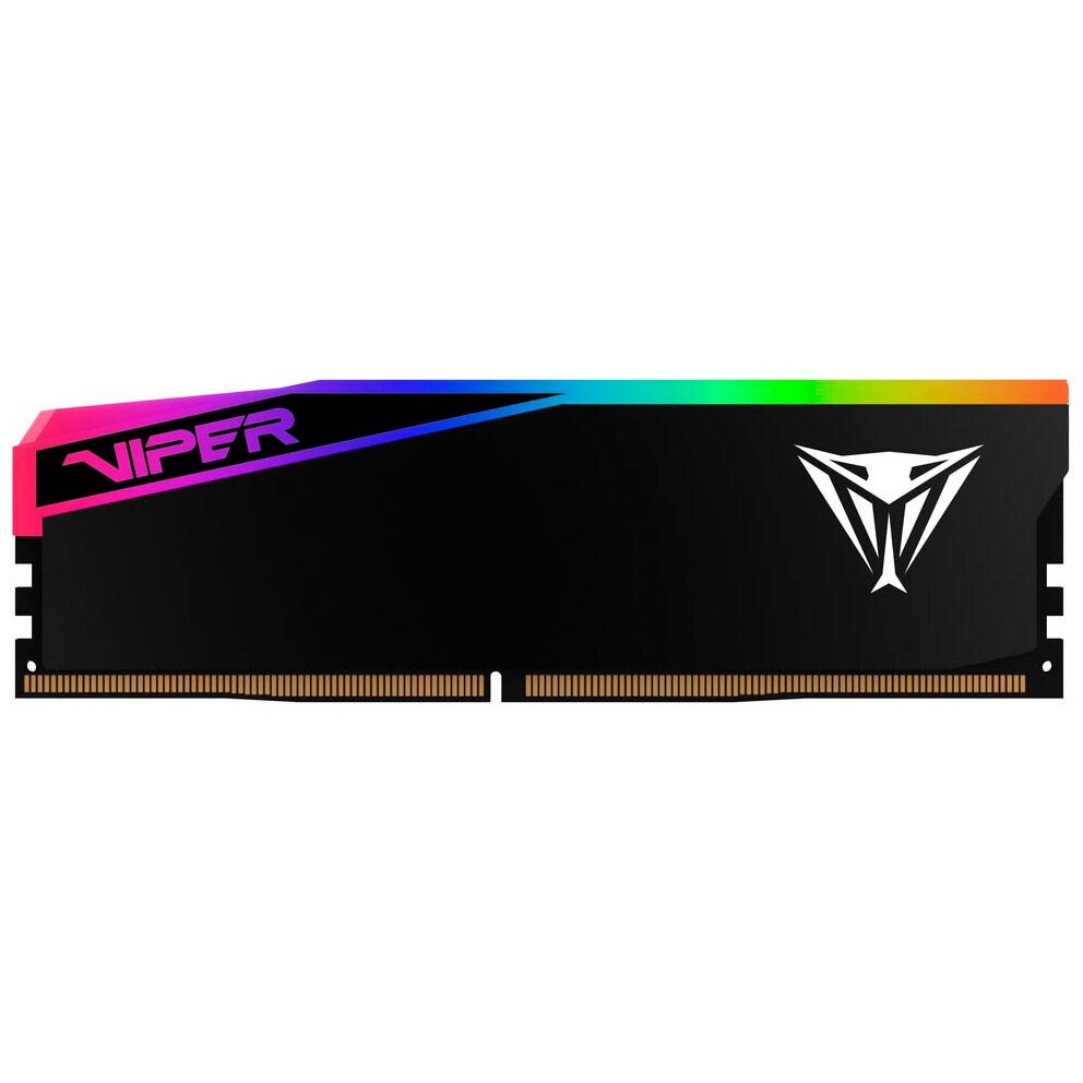 Память DDR 5 DIMM 48Gb (24Gbx2) 6000Mhz, PATRIOT VIPER ELITE 5 ULTRA RGB CL28 (VEUR548G6028K) (retai