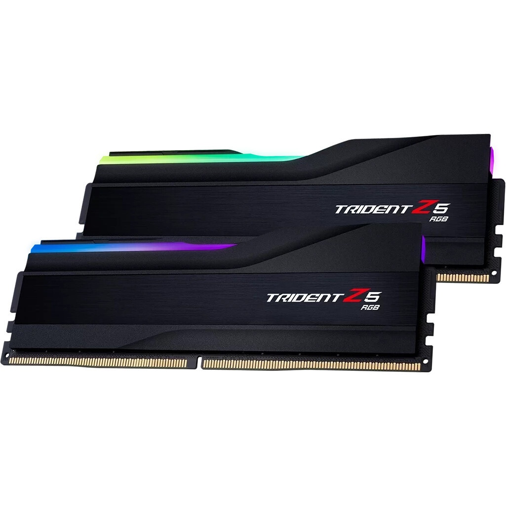 Модуль памяти G.SKILL TRIDENT Z5 NEO RGB 64GB 6000МГц DDR5 CL28 DIMM (Kit of 2x32GB) 1.4V EXPO, Blac