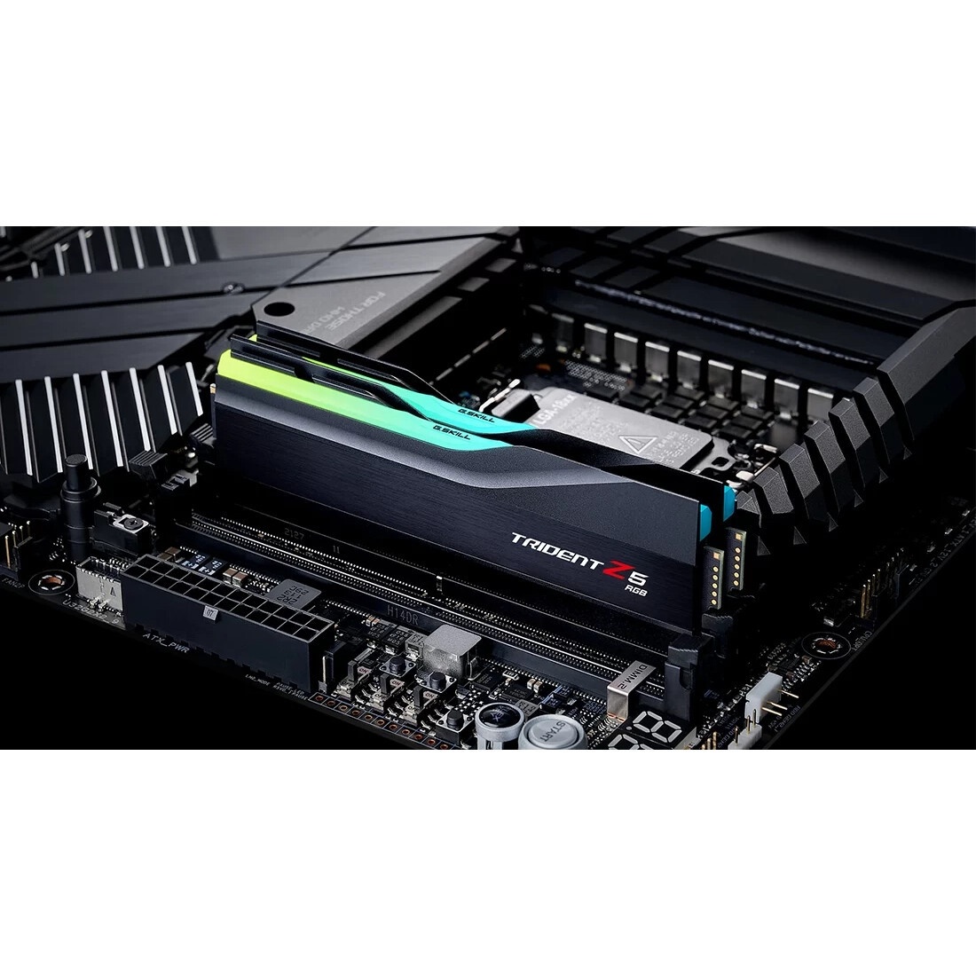 Модуль памяти G.SKILL TRIDENT Z5 NEO RGB 64GB 6000МГц DDR5 CL28 DIMM (Kit of 2x32GB) 1.4V EXPO, Blac
