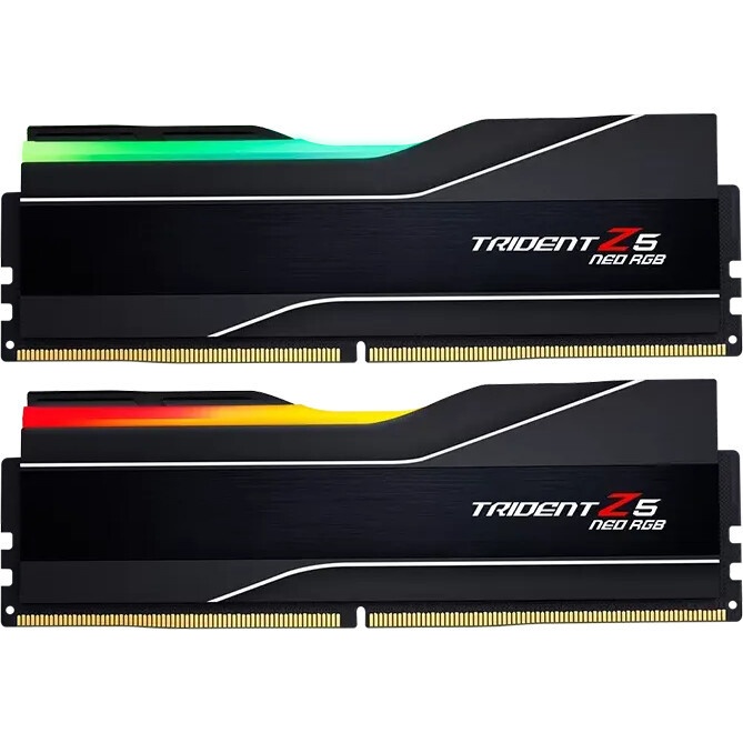 Модуль памяти G.SKILL RIPJAWS M5 NEO RGB 32GB 6000МГц DDR5 CL30 DIMM (Kit of 2x16GB) 1.35V EXPO, Bla