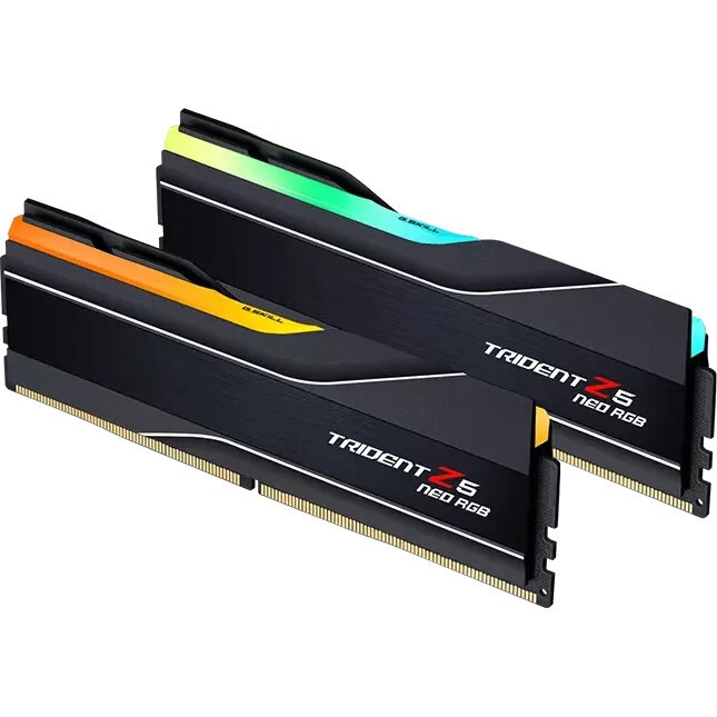 Модуль памяти G.SKILL RIPJAWS M5 NEO RGB 32GB 6000МГц DDR5 CL30 DIMM (Kit of 2x16GB) 1.35V EXPO, Bla