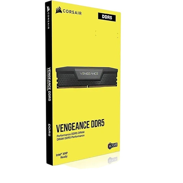 Модуль памяти CORSAIR 64GB 5600МГц DDR5 CL40 DIMM (Kit of 2x32GB) XMP 3.0, Vengeance Black