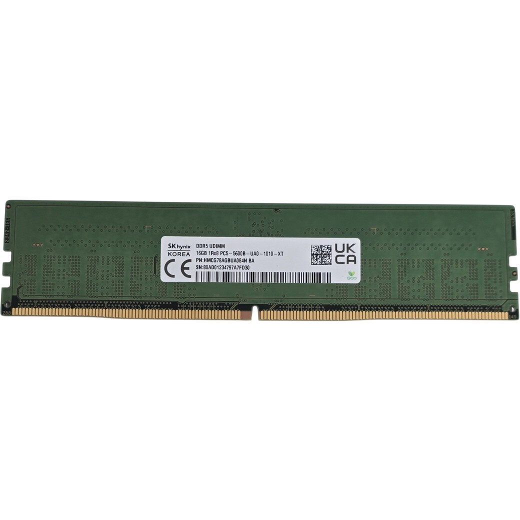 Оперативная память Hynix 16Gb DDR5-5600 PC5-44800 1Rx8 (HMCG78AGBUA084N) OEM