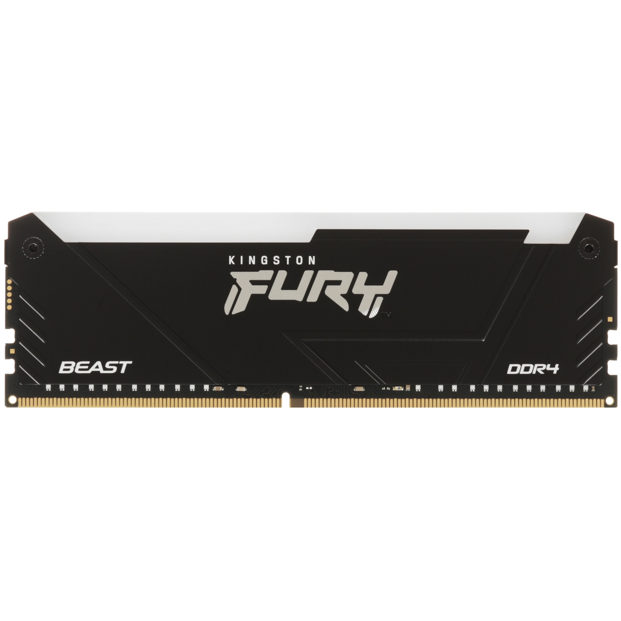 Оперативная память Kingston 16Gb 3200MT/s DDR4 CL16 DIMM 1Gx8 FURY Beast RGb (Select Regions ONLY)