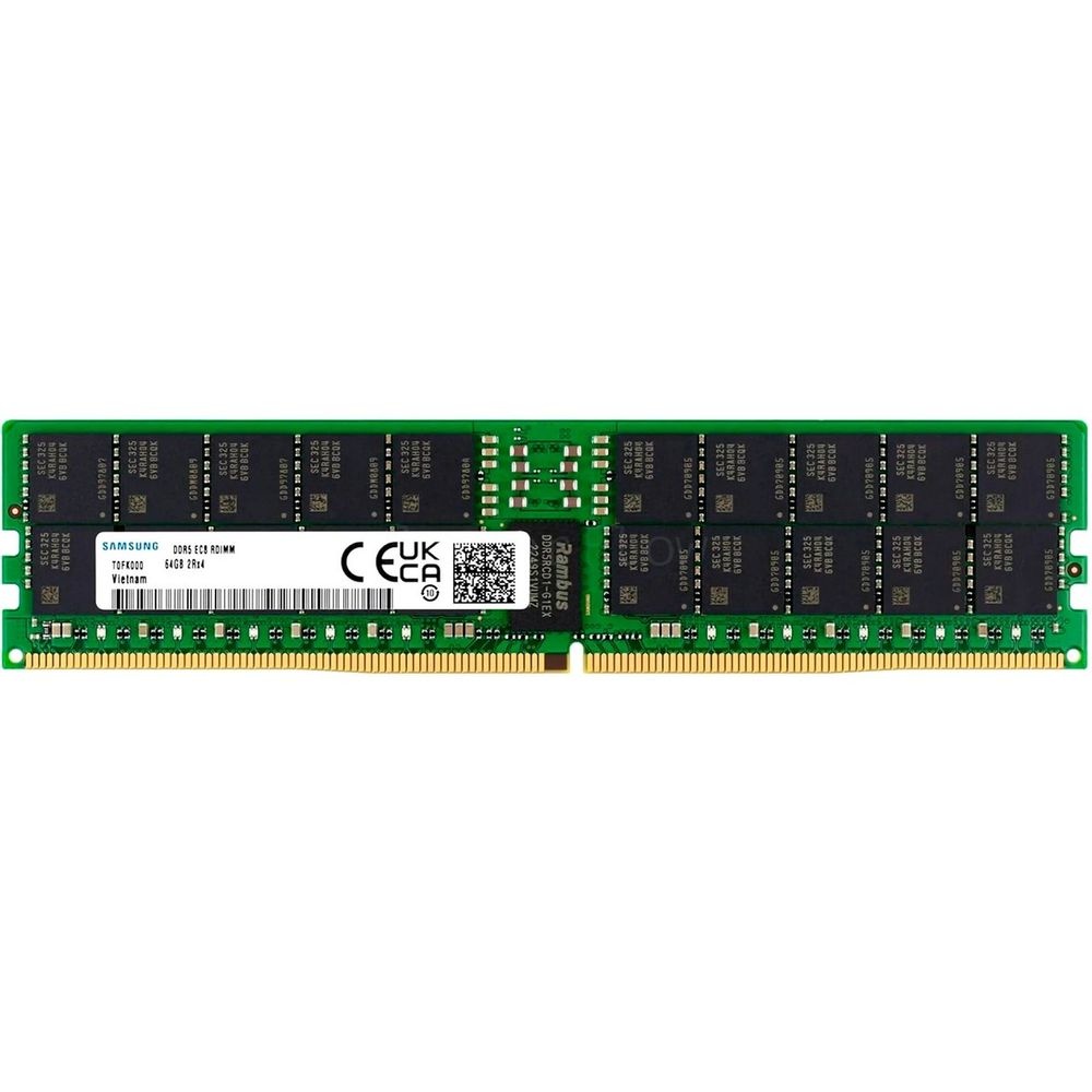 Оперативная память Samsung 64Gb DDR5 M321R8GA0EB2-CCP 6400MHz DIMM 2Rx4 Registred ECC