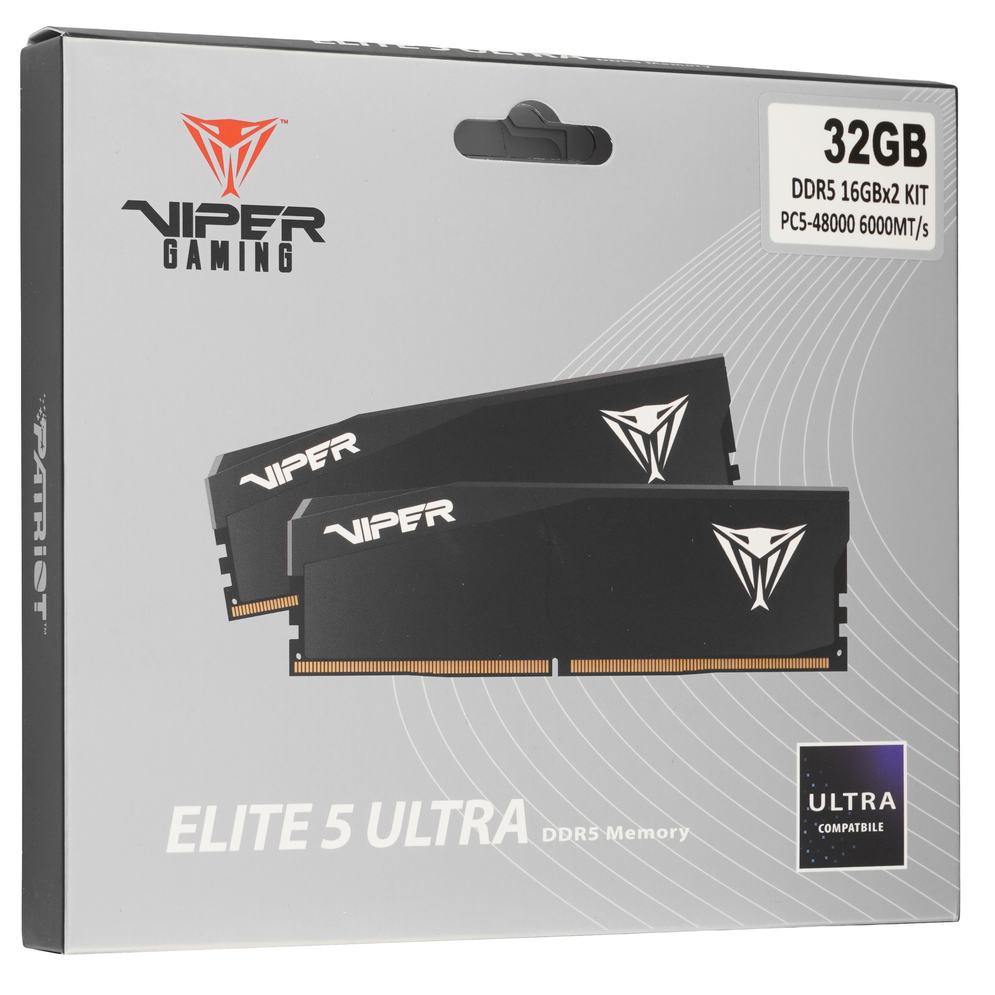 Оперативная память Patriot Memory Viper Elite 5 Ultra RTL Gaming VEU532G6028K DDR5 2x16GB 6000MHz PC