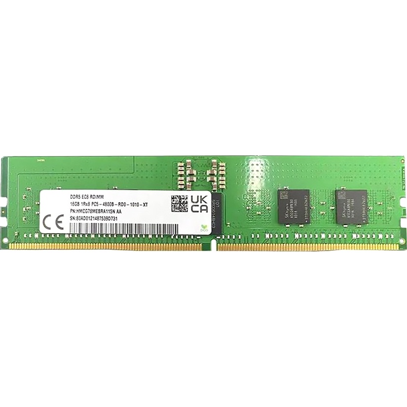 Оперативная память Hynix DDR5 16GB RDIMM 4800Mbps ECC Registered x8, 1 year, OEM