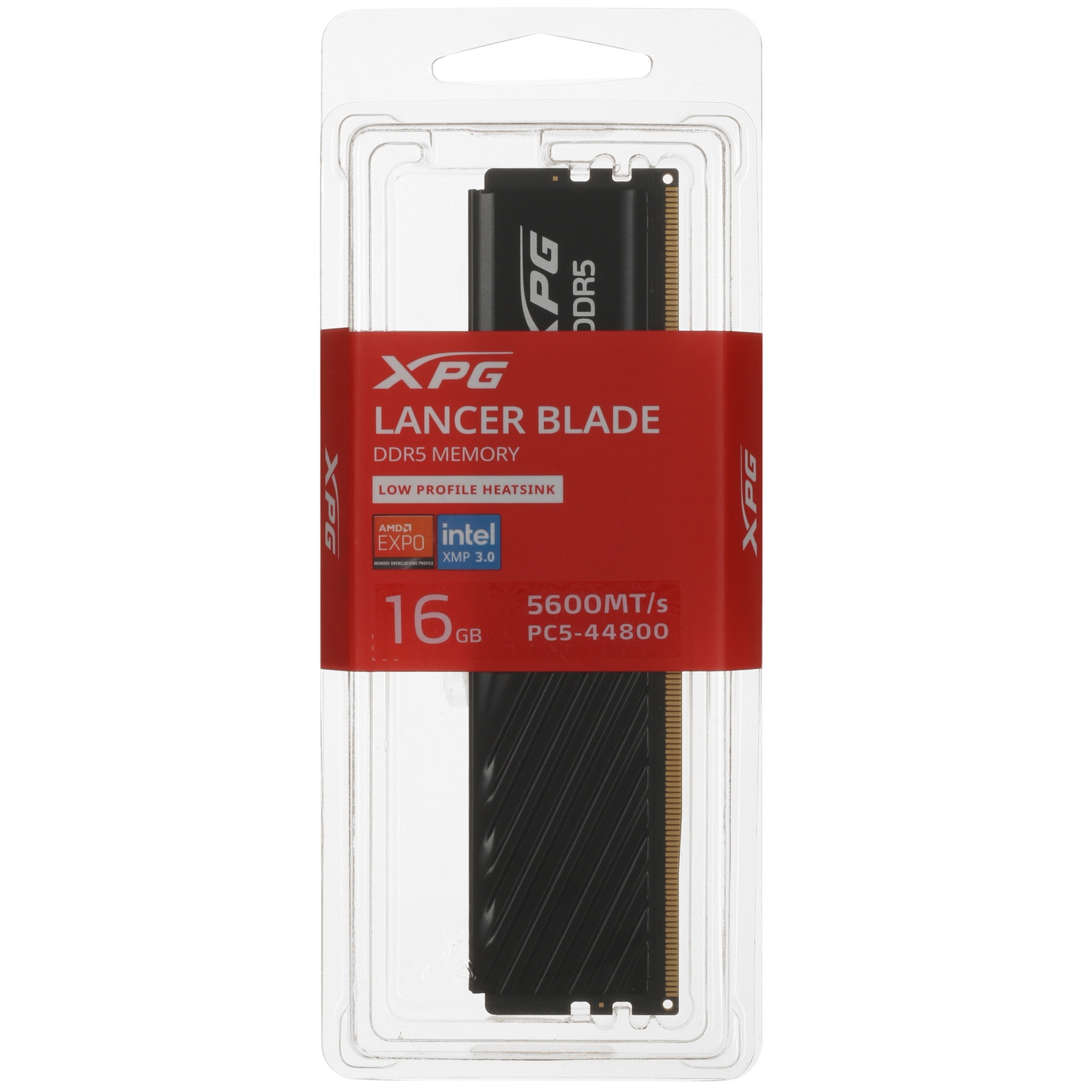 Модуль памяти XPG LANCER Blade 16GB DDR5-5600 AX5U5600C4616G-SLABBK, CL46, 1.1V BLACK ADATA
