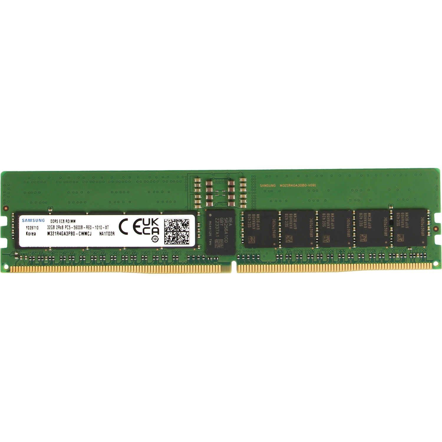 Память оперативная Samsung DDR5 32GB RDIMM 5600 2Rx8 1.1V