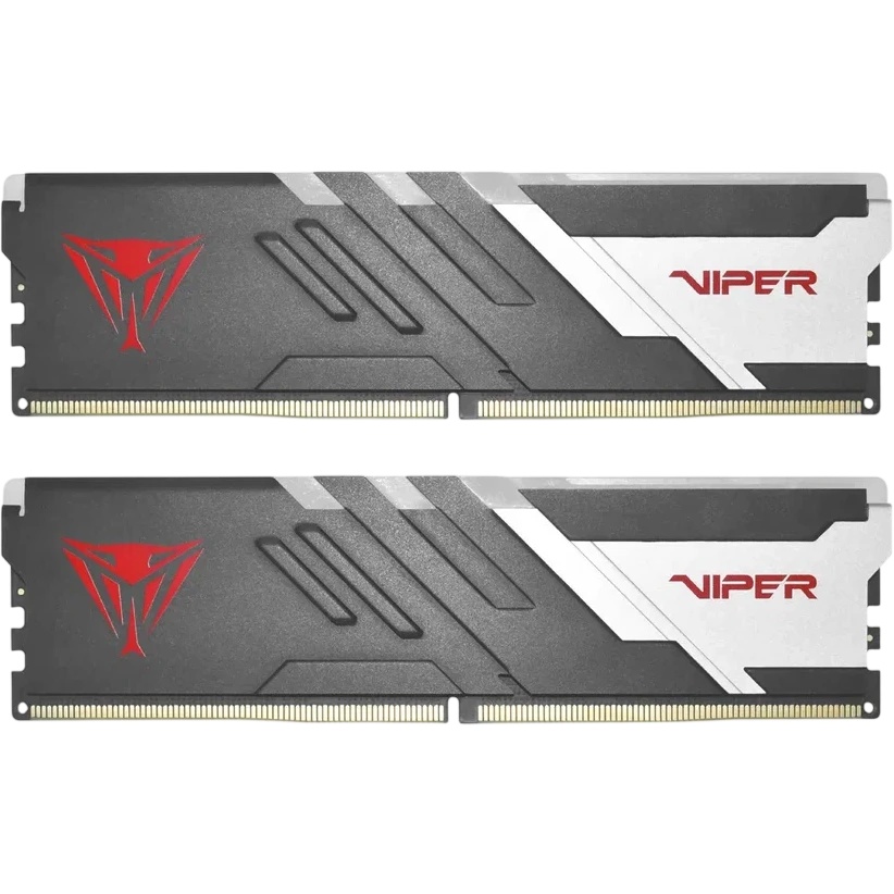 Память DDR 5 DIMM 16Gb (8Gbx2) 6000Mhz, PATRIOT Viper Venom RGB CL36 (PVVR516G600C36K) (retail)