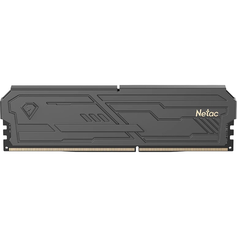 Оперативная память Netac DDR4 Shadow III Black 16Gb, 2666Mhz, [NTSHD4P26SP-16K] CL19, с радиатором