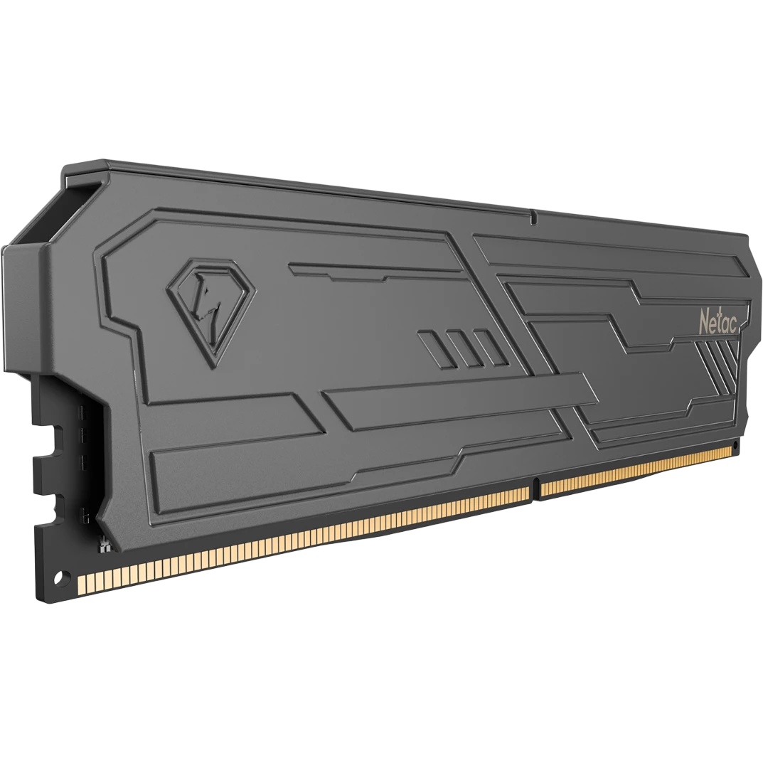 Оперативная память Netac DDR4 Shadow III Black 16Gb, 2666Mhz, [NTSHD4P26SP-16K] CL19, с радиатором