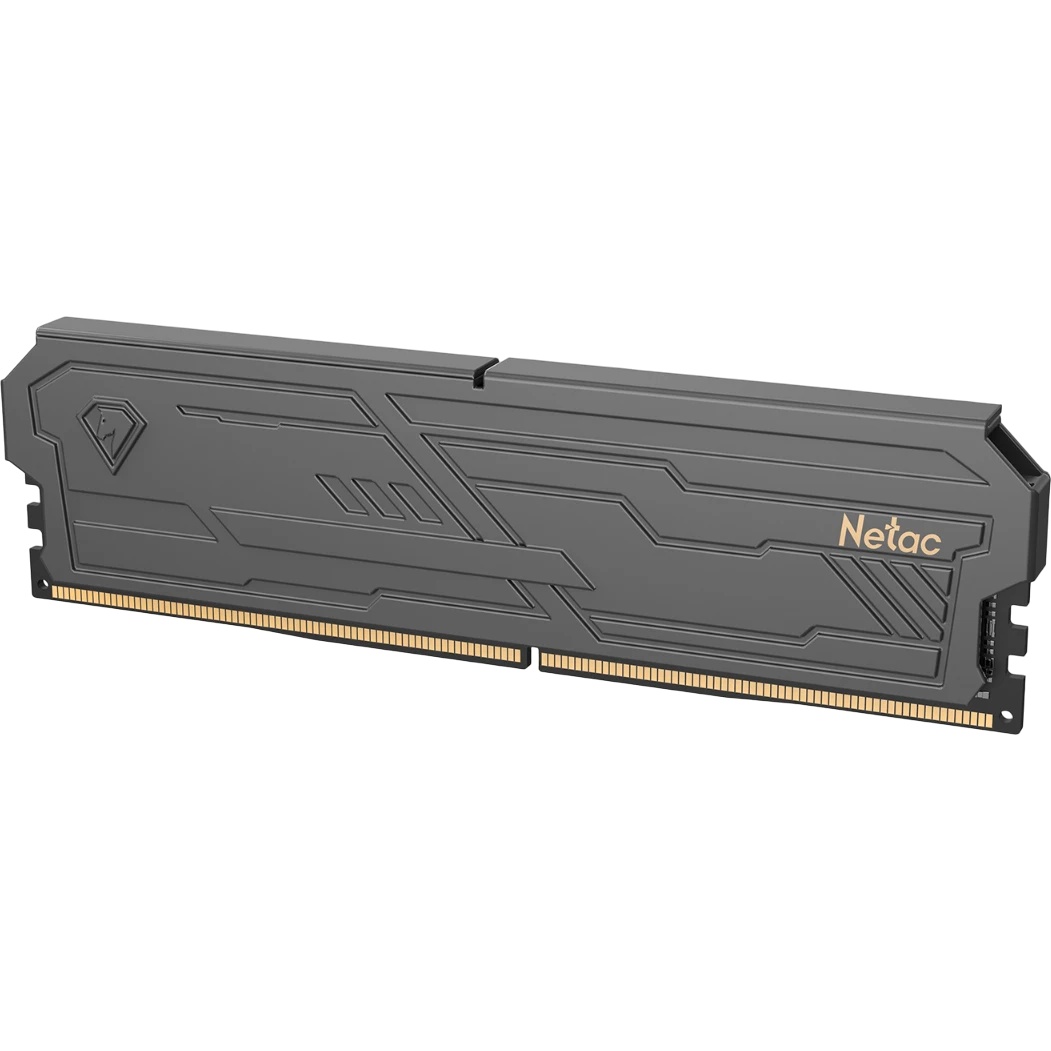 Оперативная память Netac DDR4 Shadow III Black 8Gb, 2666Mhz, [NTSHD4P26SP-08K] CL19, с радиатором