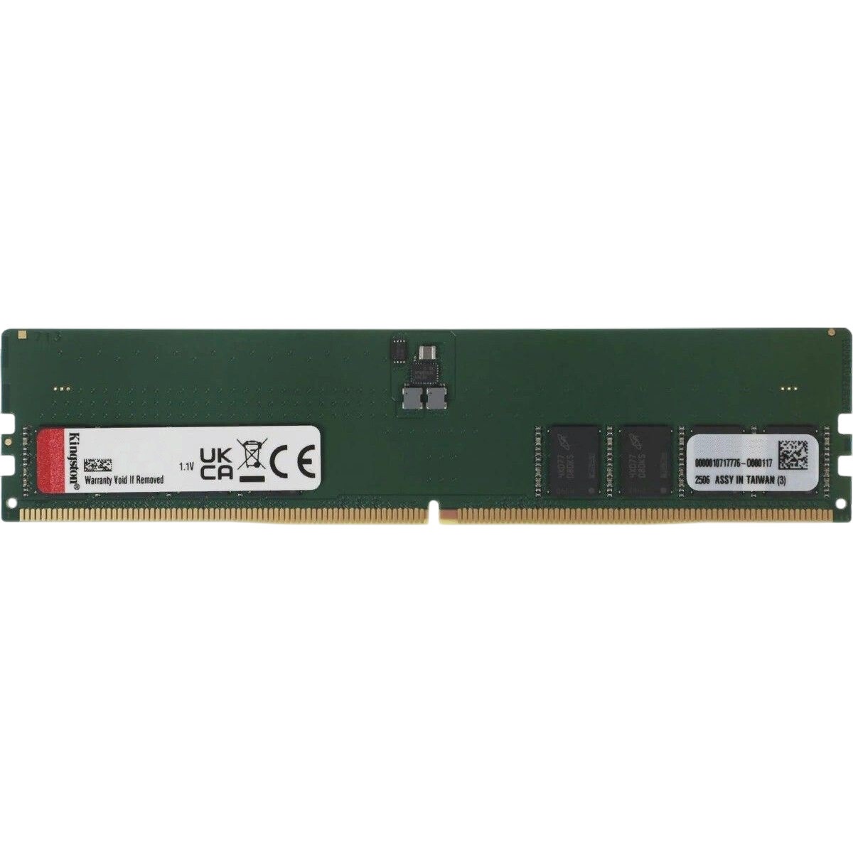 Модуль памяти Kingston 64Gb Kingston DDR5 5600 DIMM Non-ECC, CL46&nbsp;, 1.1V, 2Rx8 288-pin