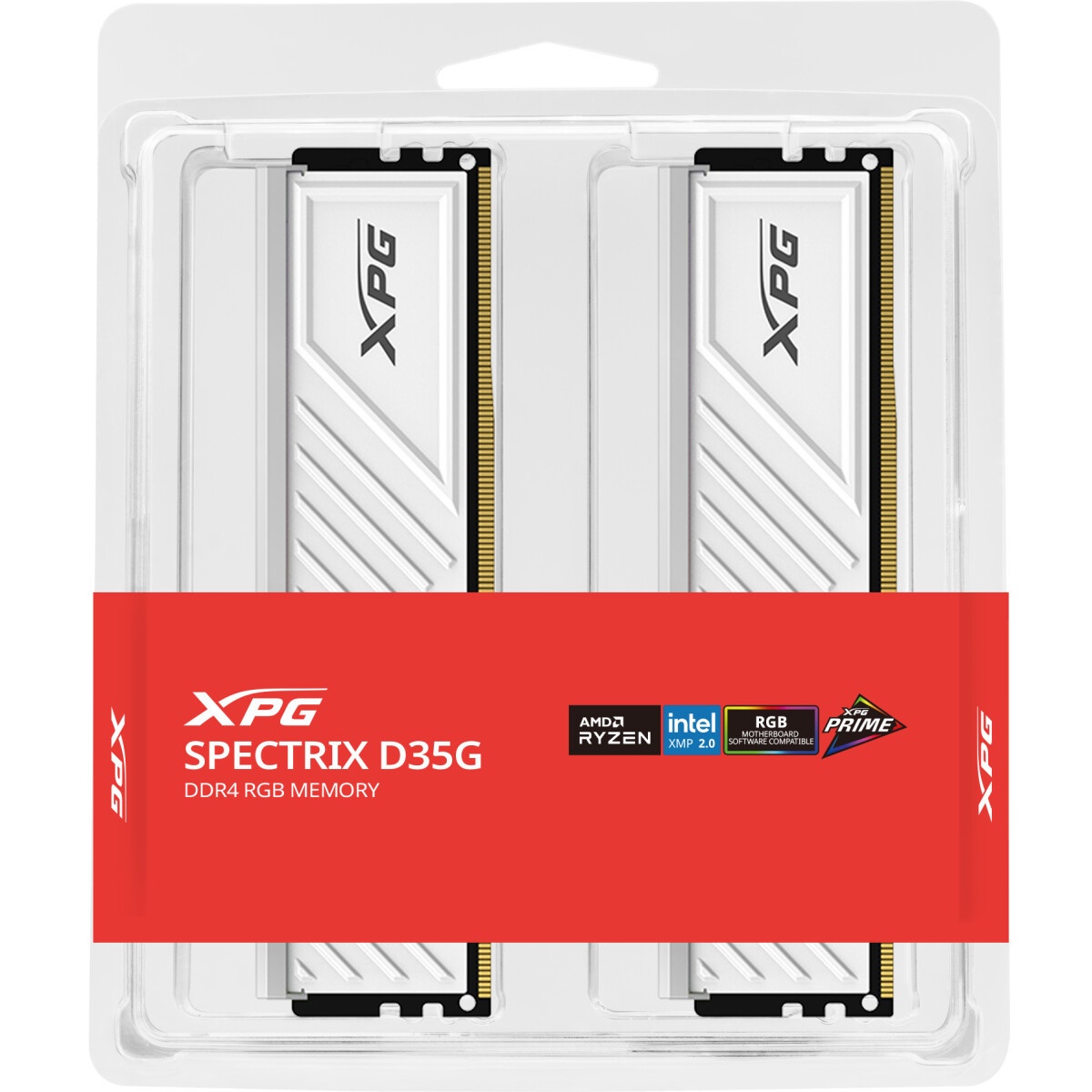 Оперативная память DDR4 DIMM 16Gb (8Gbx2) PC25600, 3200Mhz, Netac Shadow III, NTSHD4P32DP-16W, CL16,