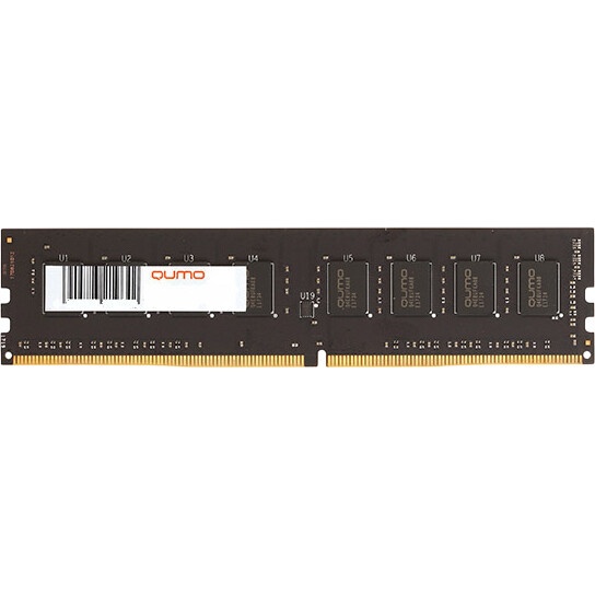 Оперативная память QUMO DDR4 DIMM 8GB QUM4U-8G3200NN22 PC4-25600, 3200MHz OEM 2Gx16 CL22 (4 чипа на