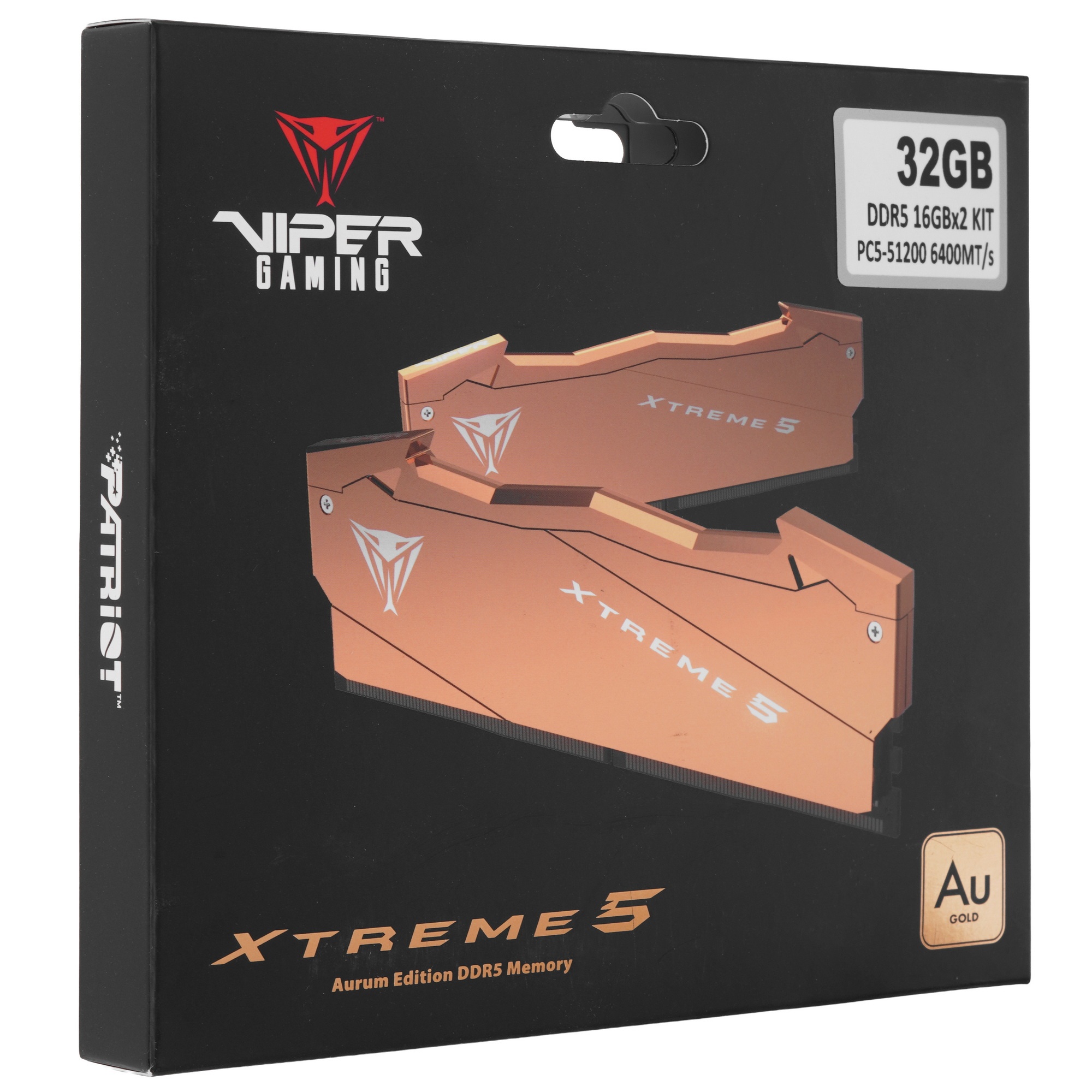 Модуль памяти DIMM DDR5-6400 32GB (16GBx2) PATRIOT VXA532G6432K