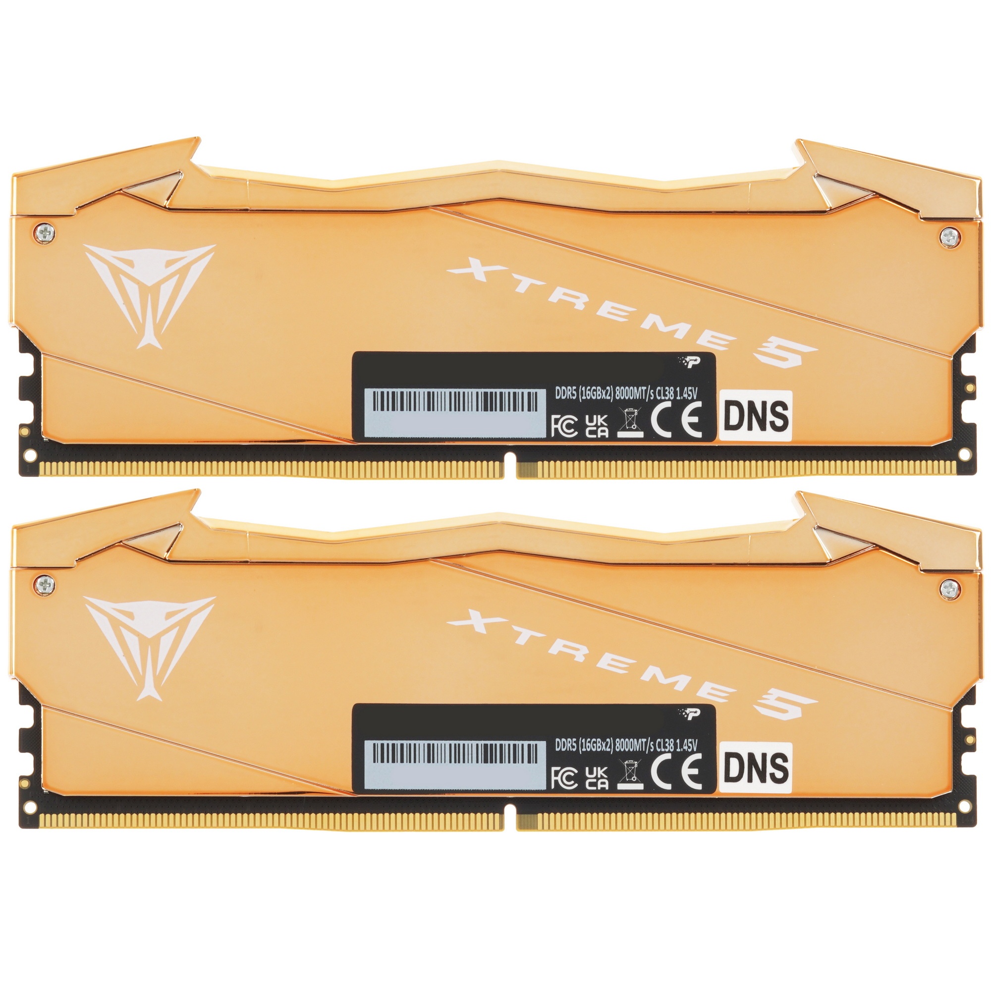 Модуль памяти DIMM DDR5-8000 32GB (16GBx2) PATRIOT VXA532G8038K