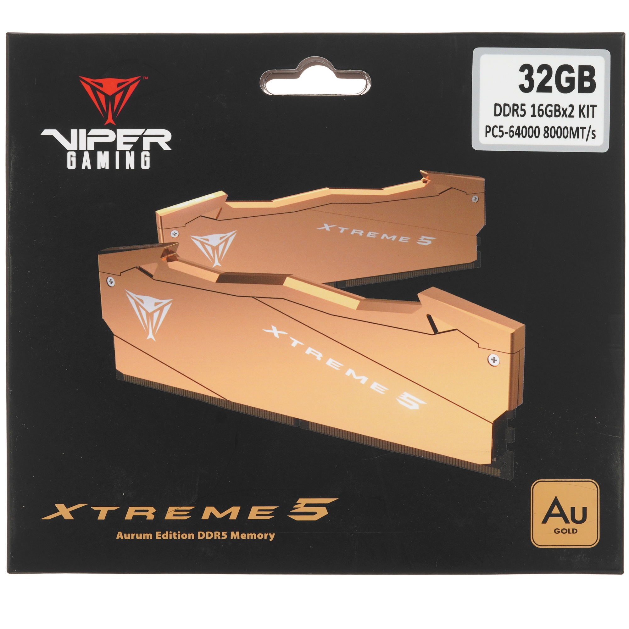 Модуль памяти DIMM DDR5-8000 32GB (16GBx2) PATRIOT VXA532G8038K