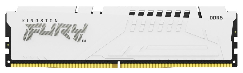 Память оперативная/ Kingston 16GB 6000MT/s DDR5 CL30 DIMM FURY Beast White EXPO