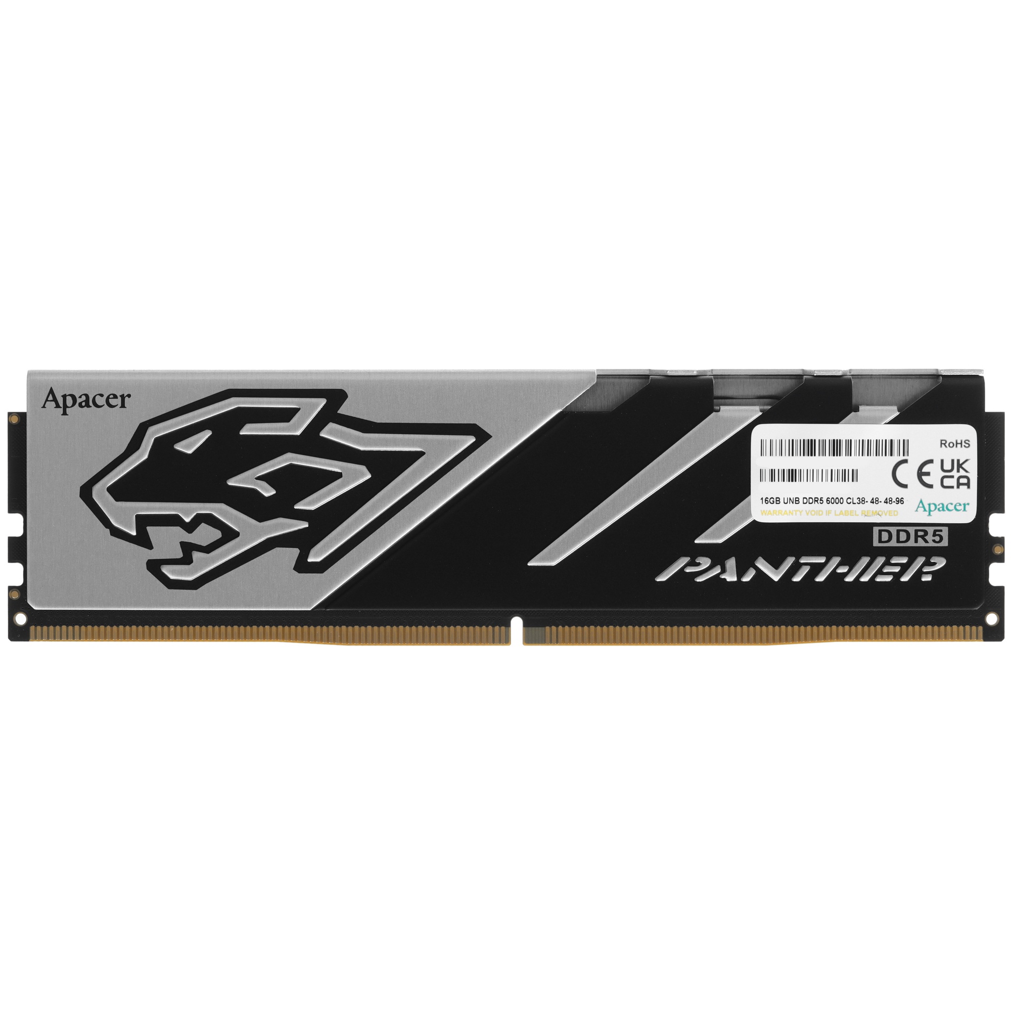 Оперативная память Apacer Panther DDR5 16Gb (AH5U16G60C6227BAA-1)