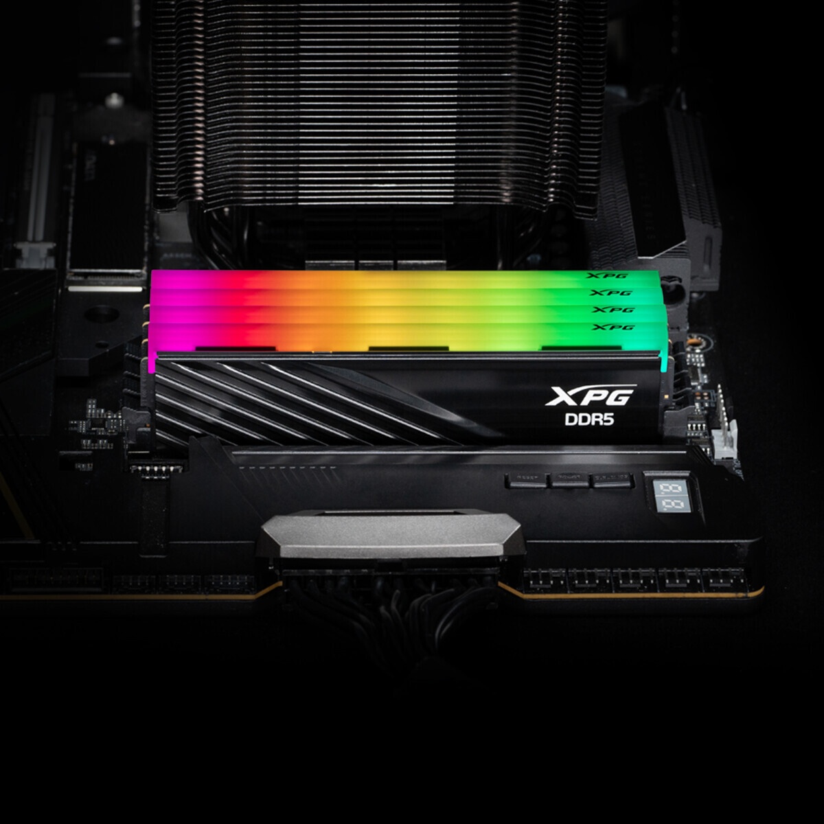 Оперативная память ADATA 32GB DDR5 6000 UDIMM LANCER BLADE AX5U6000C4816G-DTLABBK Non-ECC, CL48-48-4