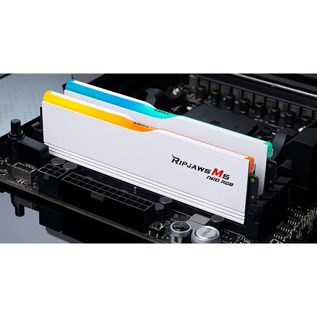 Оперативная память G.Skill Ripjaws S5, DDR5, 64GB (2x32GB), 6000 MHz, CL36, с радиатором, чёрный