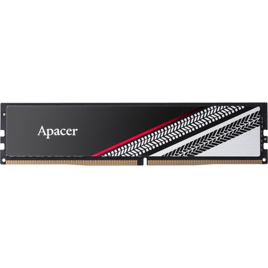 Оперативная память Apacer Tex, DDR4, 32GB (1x32GB), 3200MHz, CL16, UDIMM, с радиатором, серебристый,