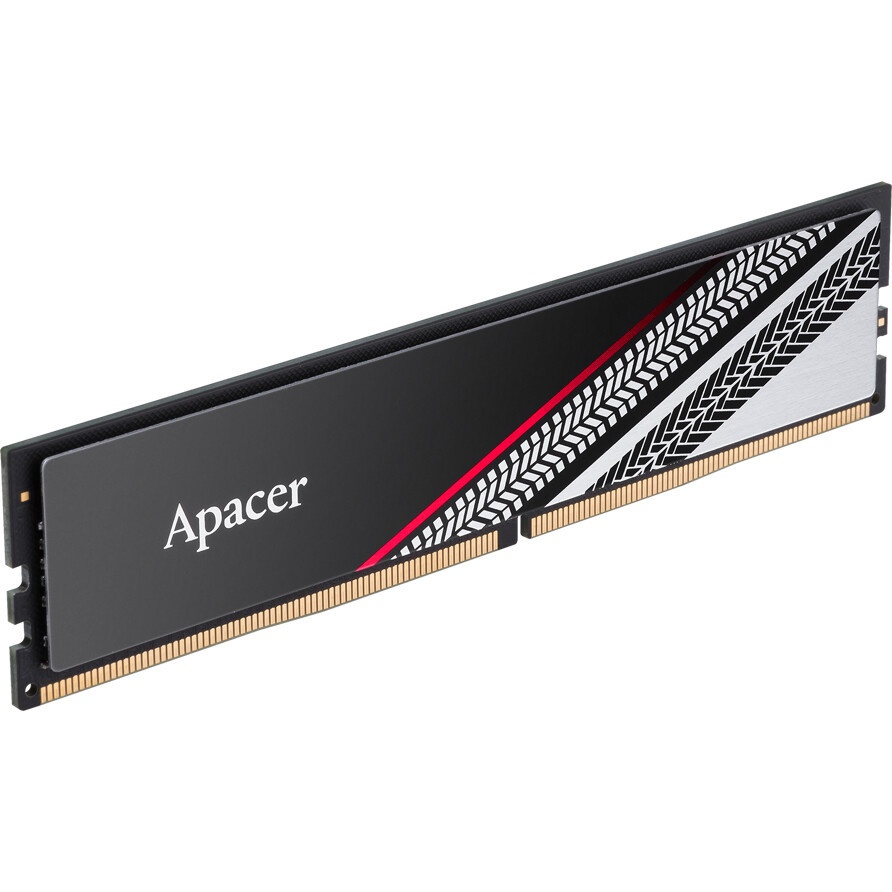 Оперативная память Apacer Tex, DDR4, 32GB (1x32GB), 3200MHz, CL16, UDIMM, с радиатором, серебристый,
