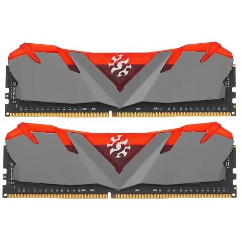 Оперативная память XPG Gammix D30, DDR4, 16GB (1x16GB), 3200MHz, CL16, UDIMM, с радиатором, красный