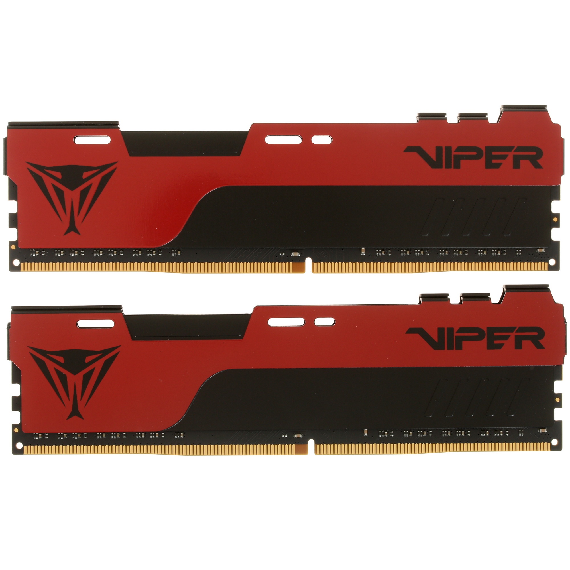Оперативная память Patriot Viper Elite II, DDR4, 16GB (2x8 GB), 2666 MHz, CL16, радиатор, красный