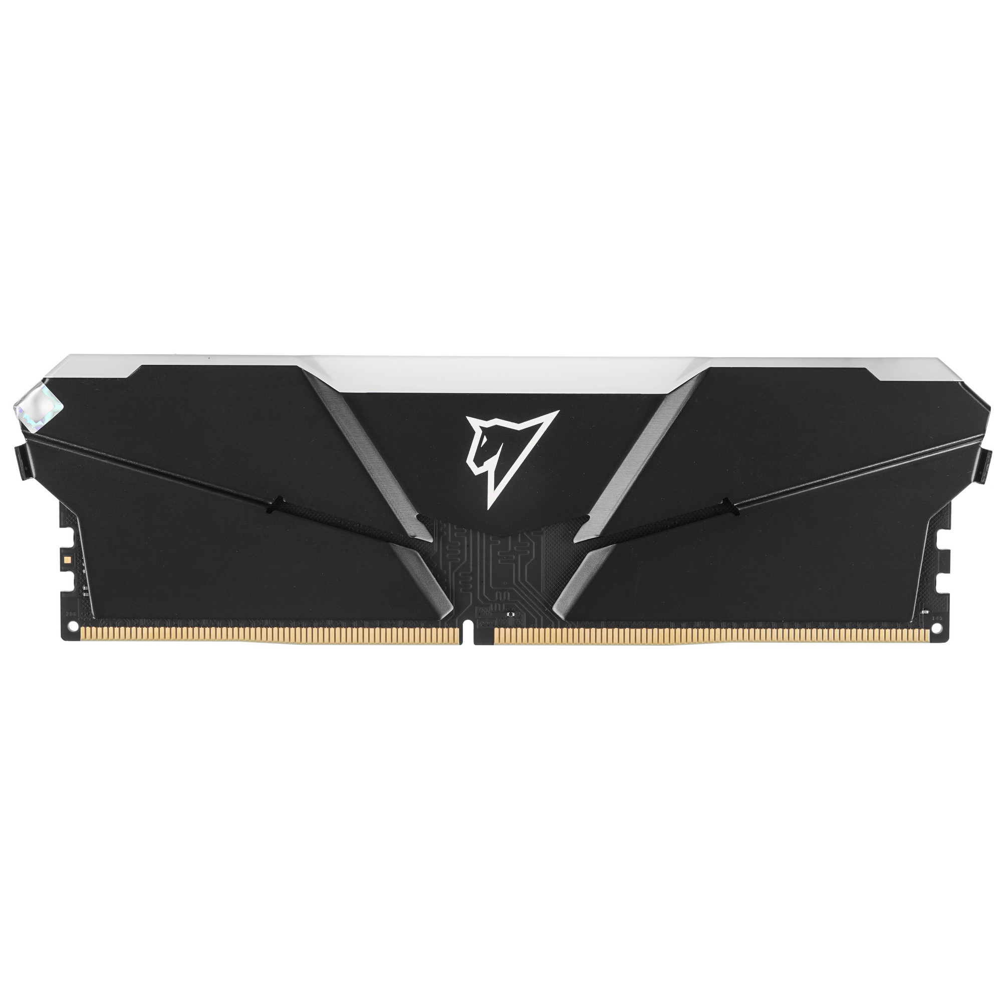 Оперативная память NETAC Shadow, DDR4, 8GB (1x8GB), 3200MHz, CL16, с радиатором, RGB, серый
