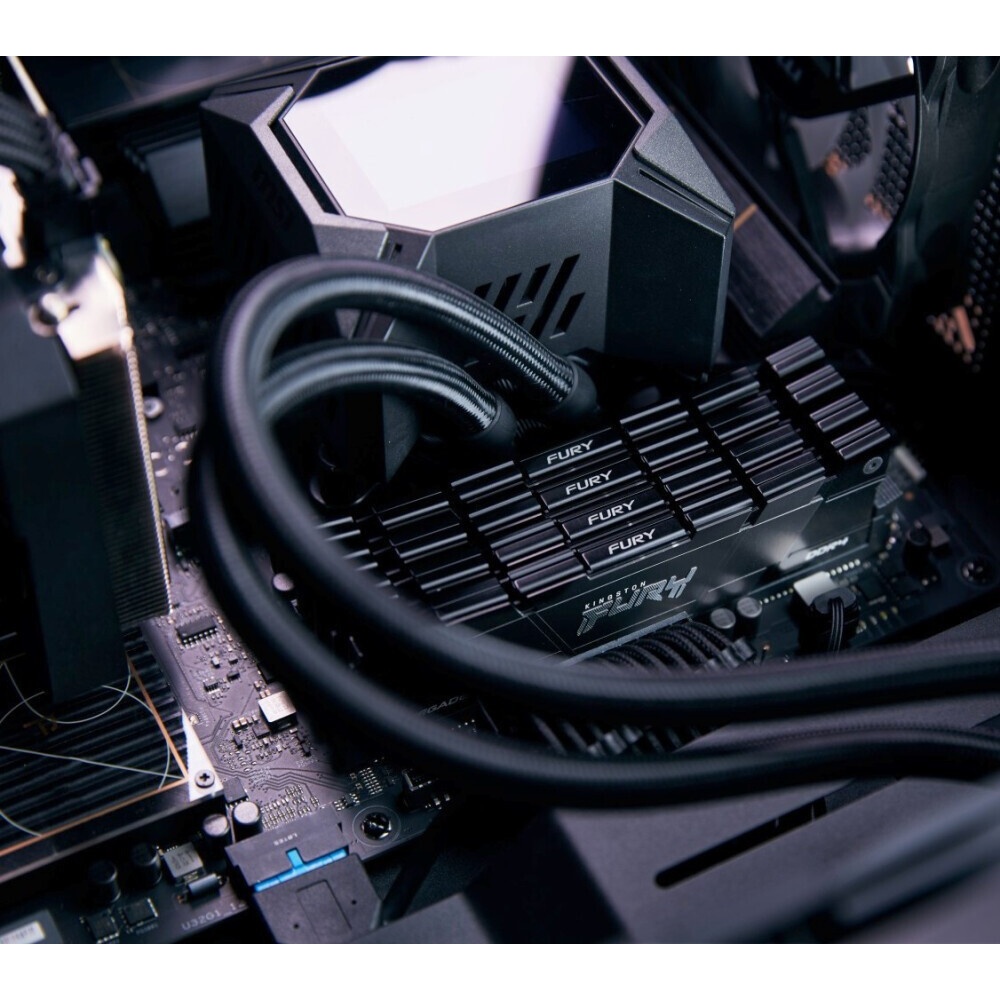 Оперативная память Apacer Nox, DDR4, 16GB (2x8GB), 3200MHz, CL16, UDIMM, с радиатором, черный, RGB