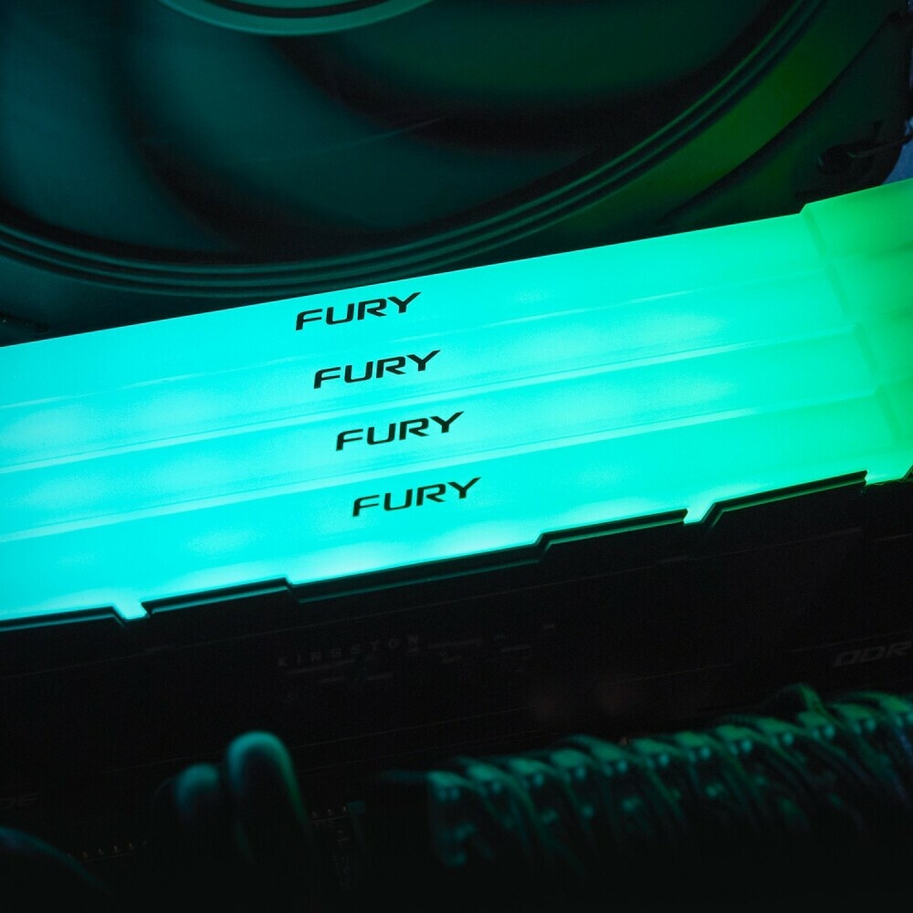 Оперативная память Apacer Nox, DDR4, 16GB (2x8GB), 3200MHz, CL16, UDIMM, с радиатором, черный, RGB