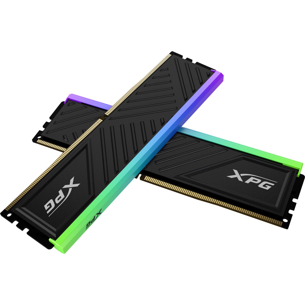 Оперативная память Apacer Nox, DDR4, 16GB (2x8GB), 3200MHz, CL16, UDIMM, с радиатором, черный, RGB
