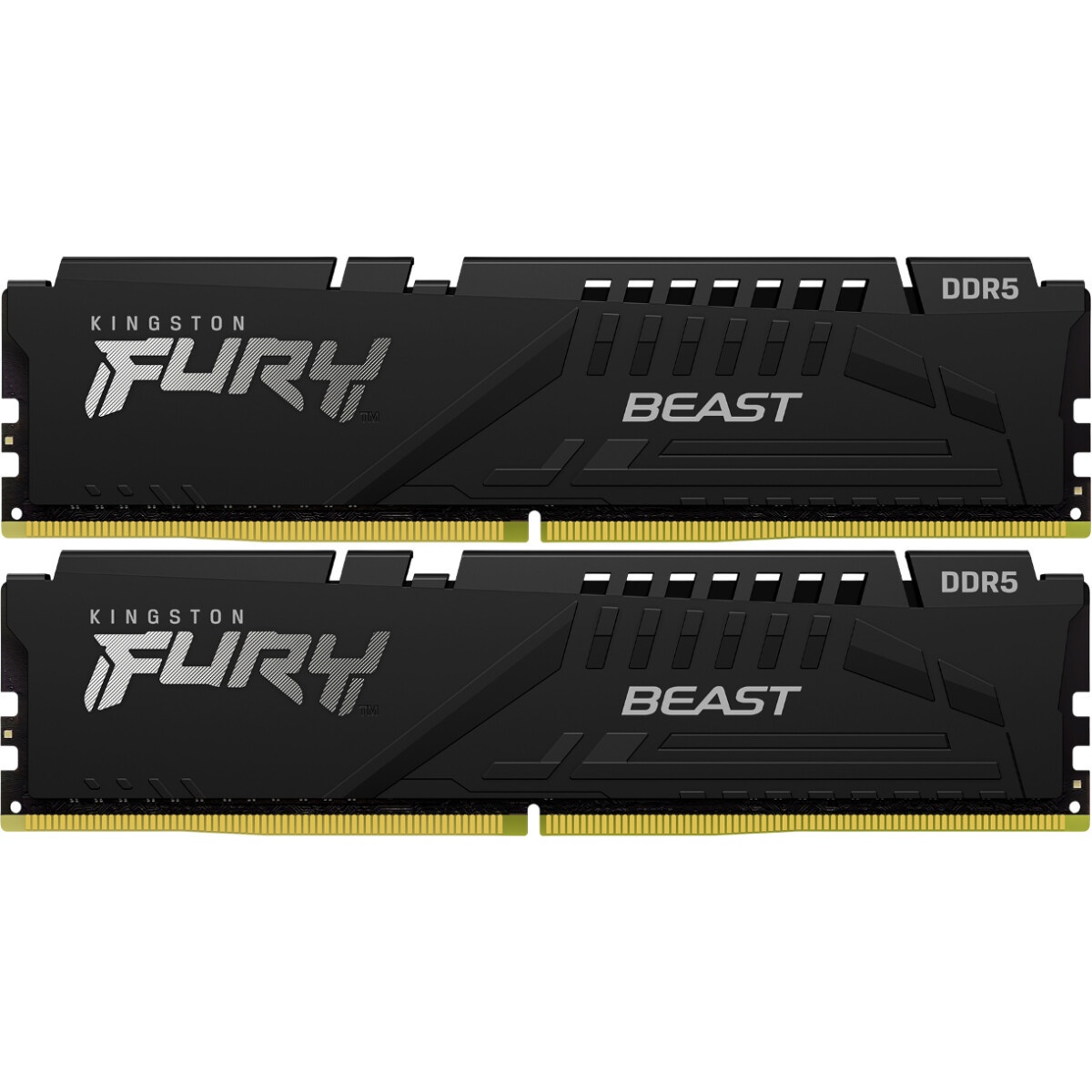 Оперативная память Apacer Nox, DDR5, 32GB (2x 16GB), 6400MHz, CL40, DIMM, с радиатором, черный