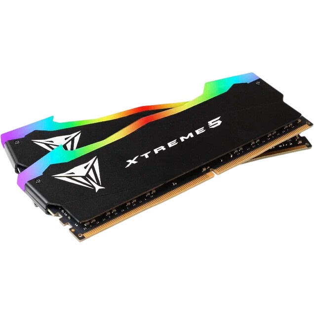 Оперативная память Apacer Nox, DDR5, 32GB (2x 16GB), 6400MHz, CL40, DIMM, с радиатором, черный