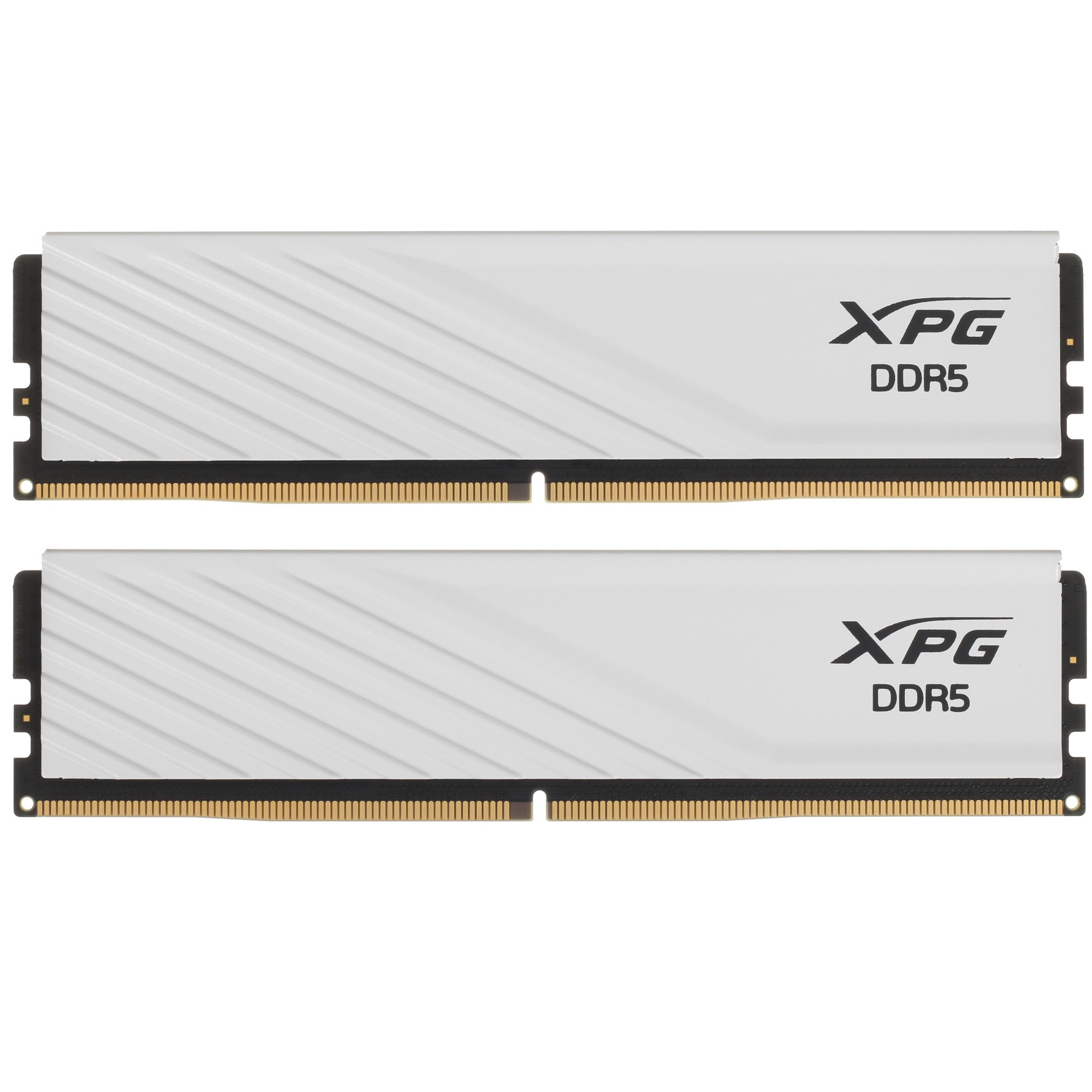 Оперативная память XPG Lancer Blade, DDR5, 32GB (2x16GB), 6000MHz, CL30, с радиаторами, белый