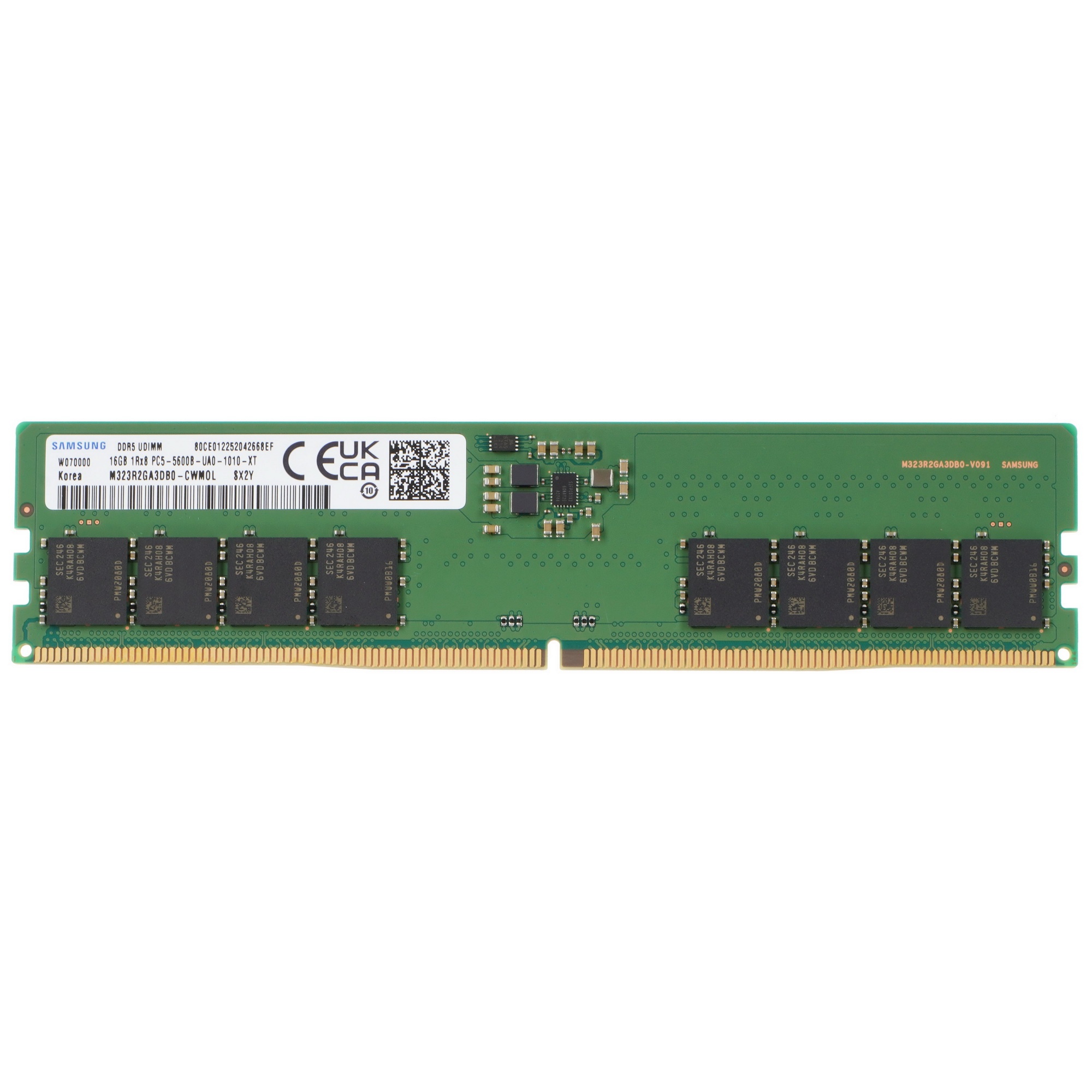 Оперативная память Samsung DDR5 DIMM 16GB UNB 5600  1.1V OEM