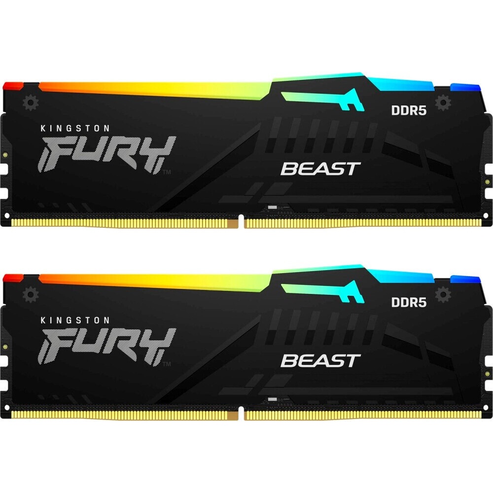Оперативная память Corsair Vengeance RGB  DDR5 Dimm CMH32GX5M2B5200C40 5200MHz 32GB 2x16GB Unbuffere