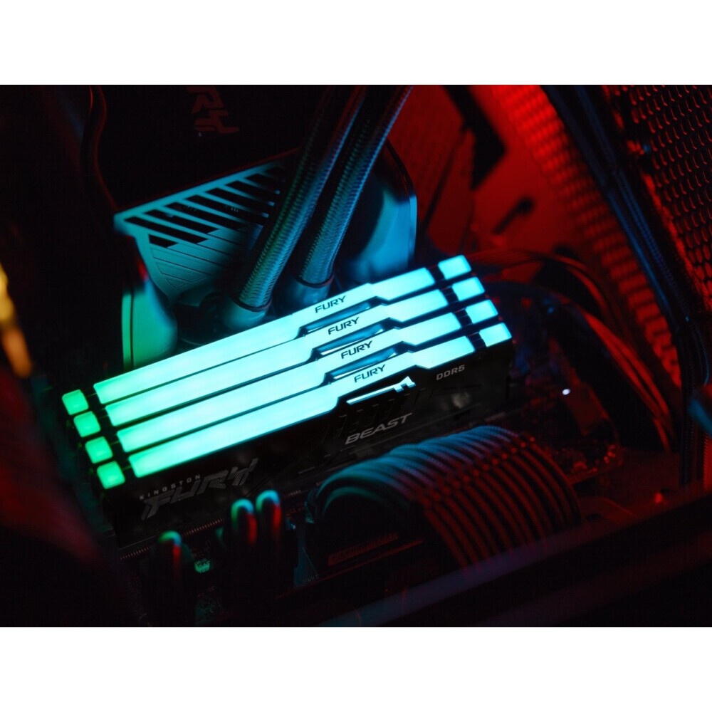 Оперативная память Corsair Vengeance RGB  DDR5 Dimm CMH32GX5M2B5200C40 5200MHz 32GB 2x16GB Unbuffere